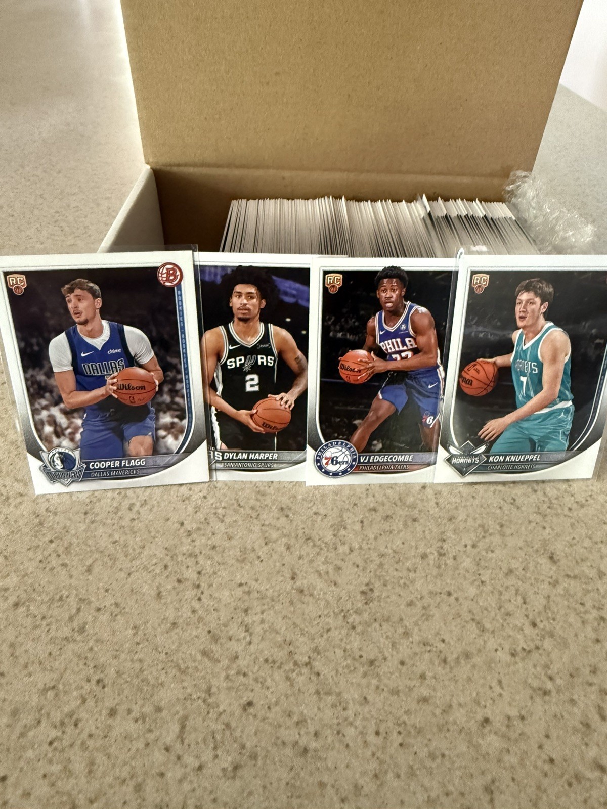 2025-26 Bowman Basketball – Complete Paper Base Set #1-200 & Prospect #1-100