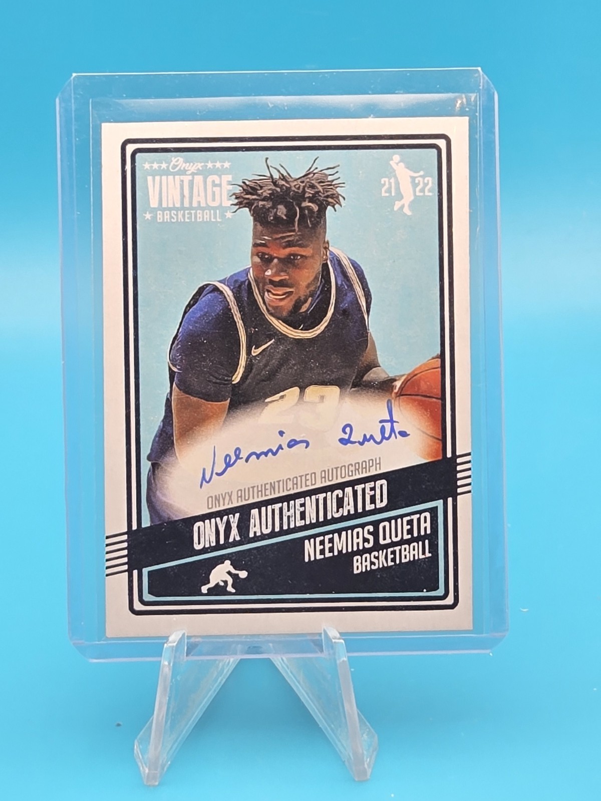 2021-22 Onyx Vintage – Neemias Queta #VANQ Autographs ROOKIE /50