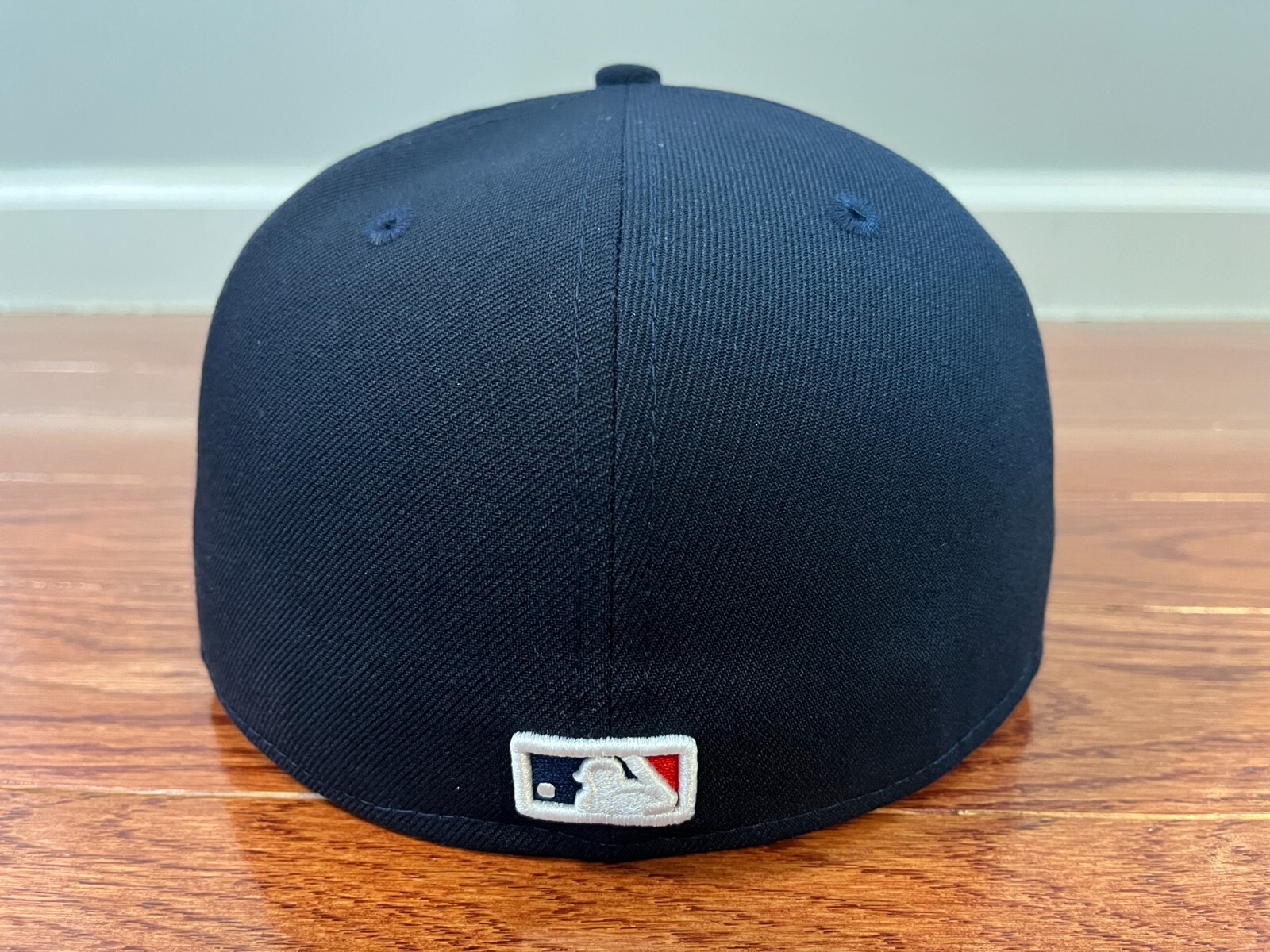 Cleveland Indians MLB Chief Wahoo Authentic on field New Era 59Fifty Hat – Navy