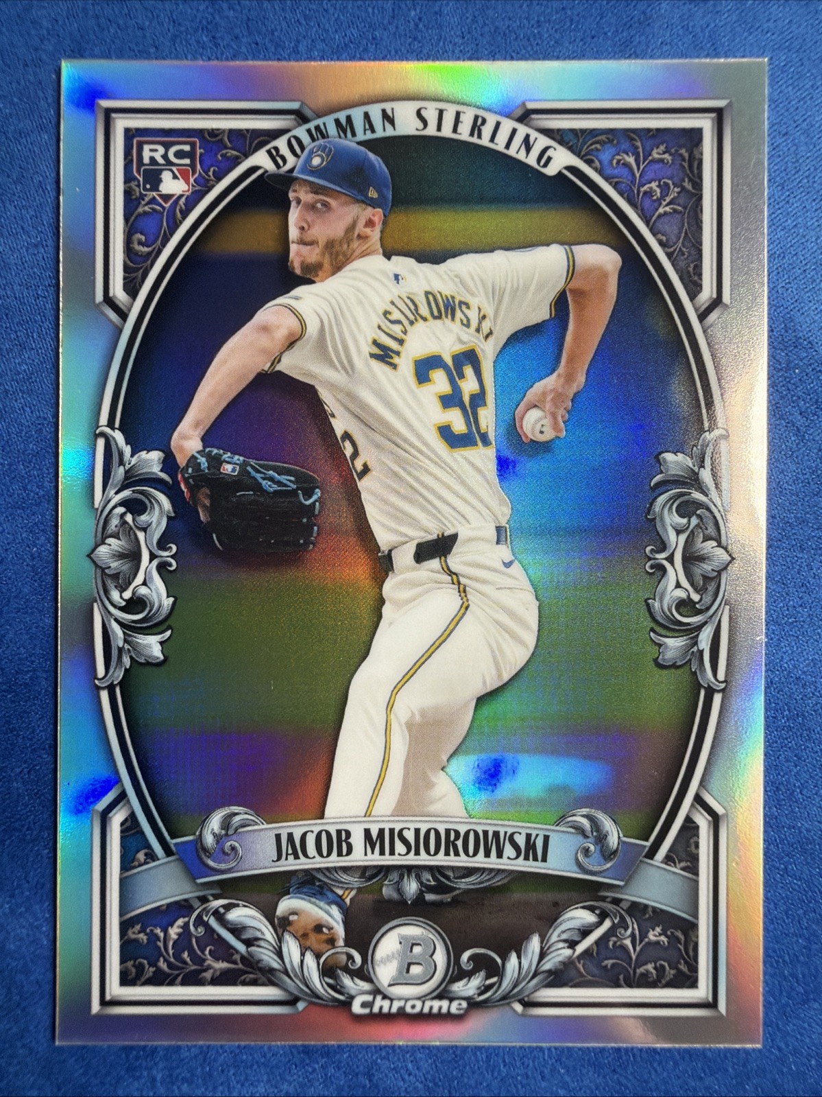2026 Bowman Chrome Sterling – Jacob Misiorowski #BST-13 (RC)