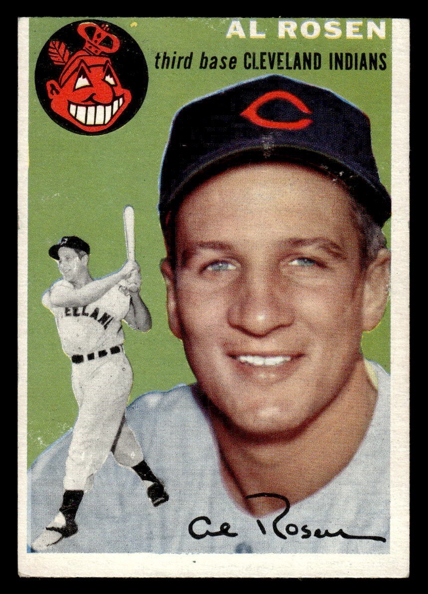 1954 Topps Baseball #15 Al Rosen EX/MT *m2