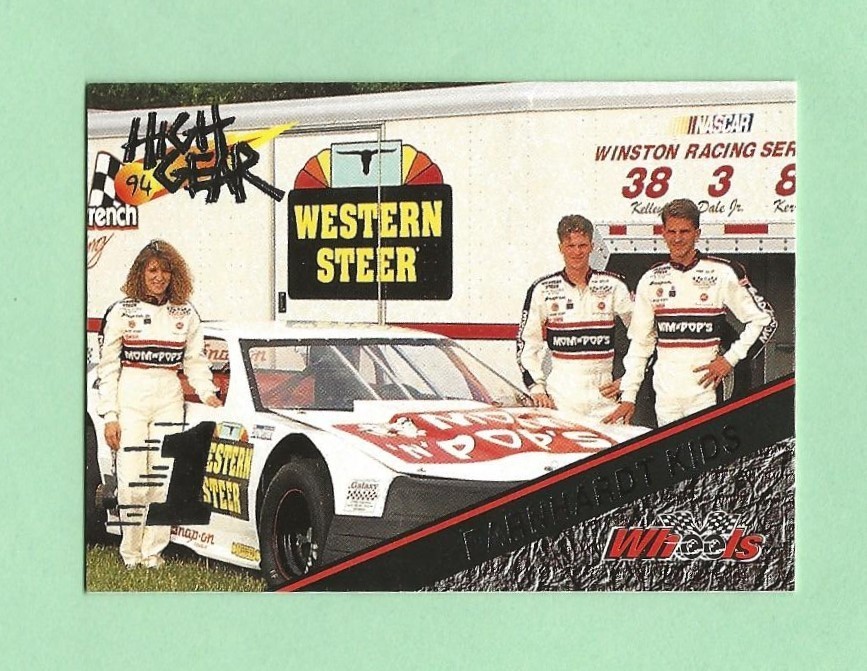 1994 Wheels High Gear Earnhardt Kids Day 1 Silver Card #180