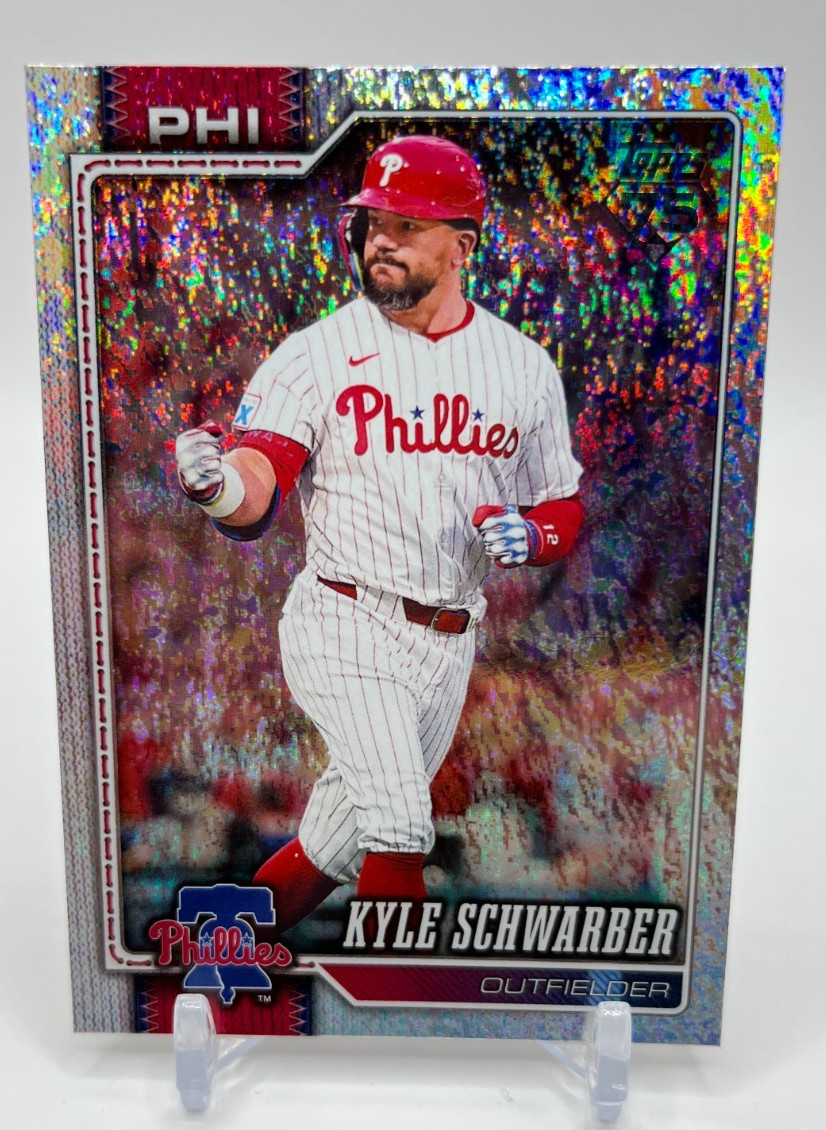 2026 Topps Series 2 Kyle Schwarber #650 Holo Foil