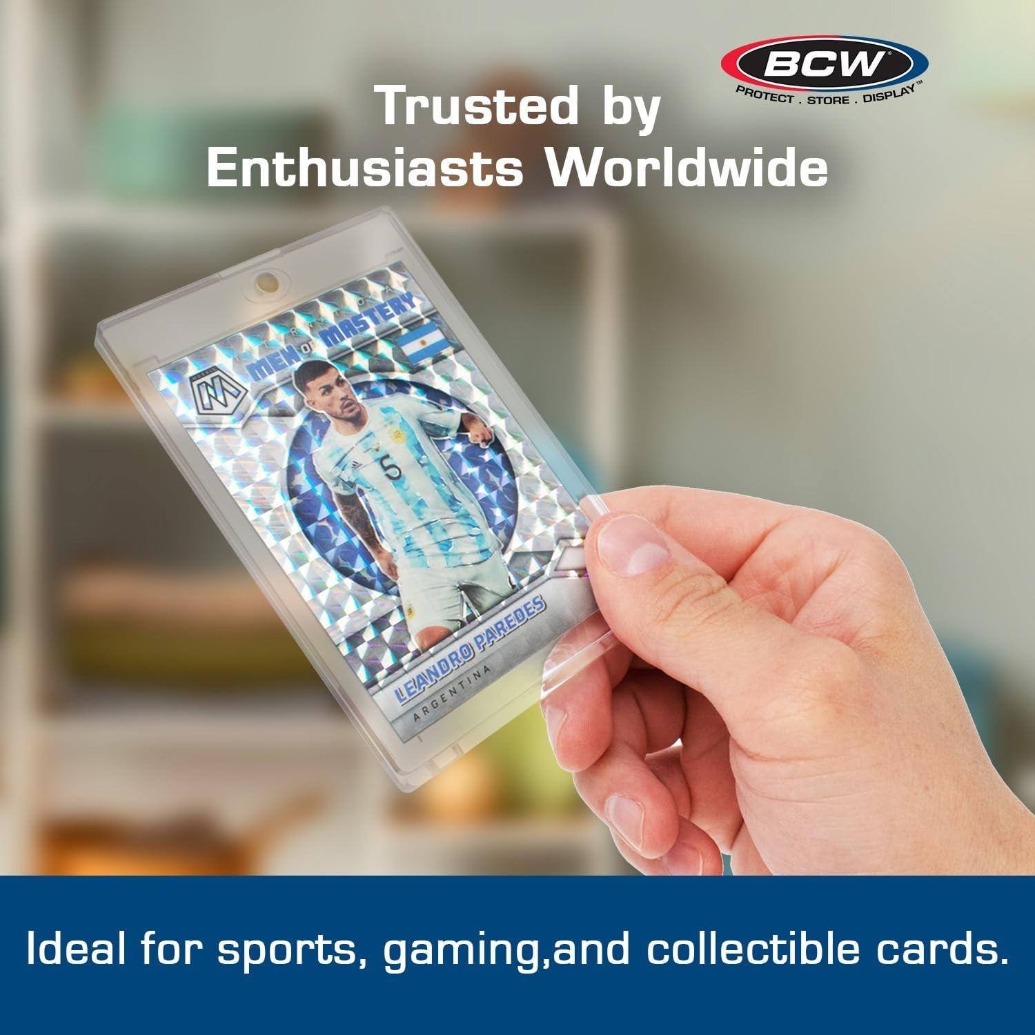 Compact Magnetic Card Holders – 5 Pack, 35 PT Thickness, Effortless Access