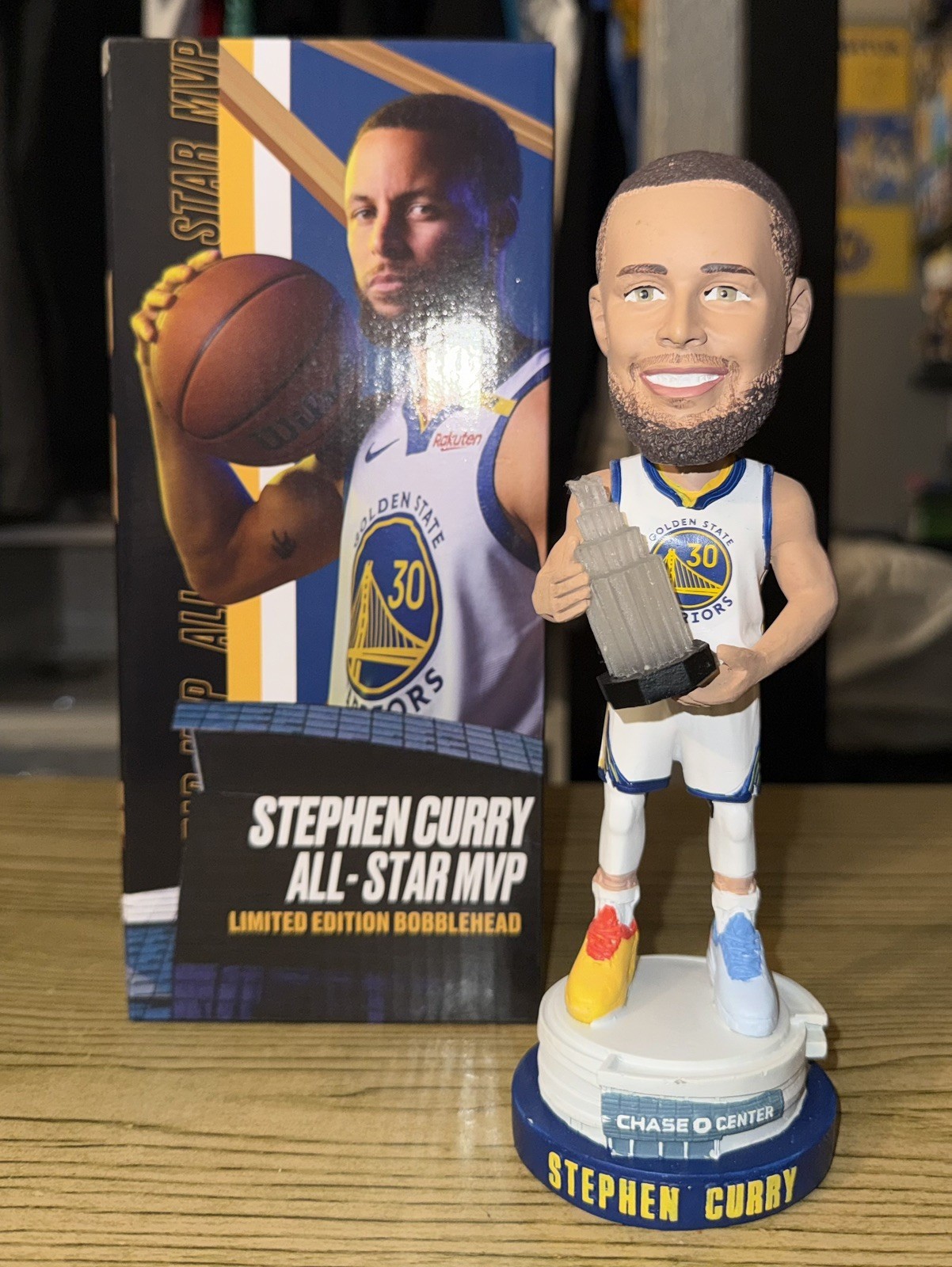 Stephen Curry 2025 All Star MVP Bobblehead SGA Golden State Warriors