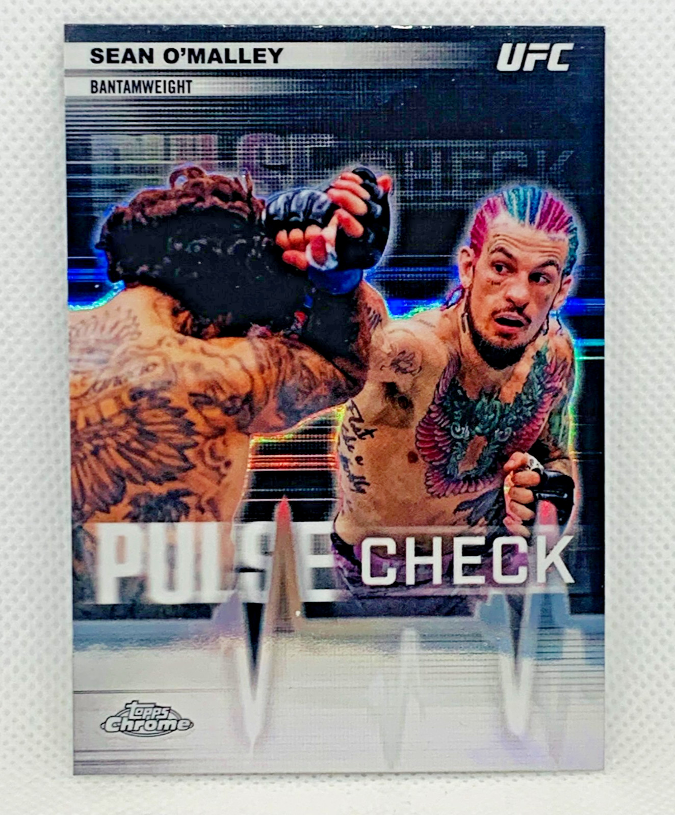 2026 Topps Chrome UFC Sean O’Malley Pulse Check Refractor SP Insert PC-1