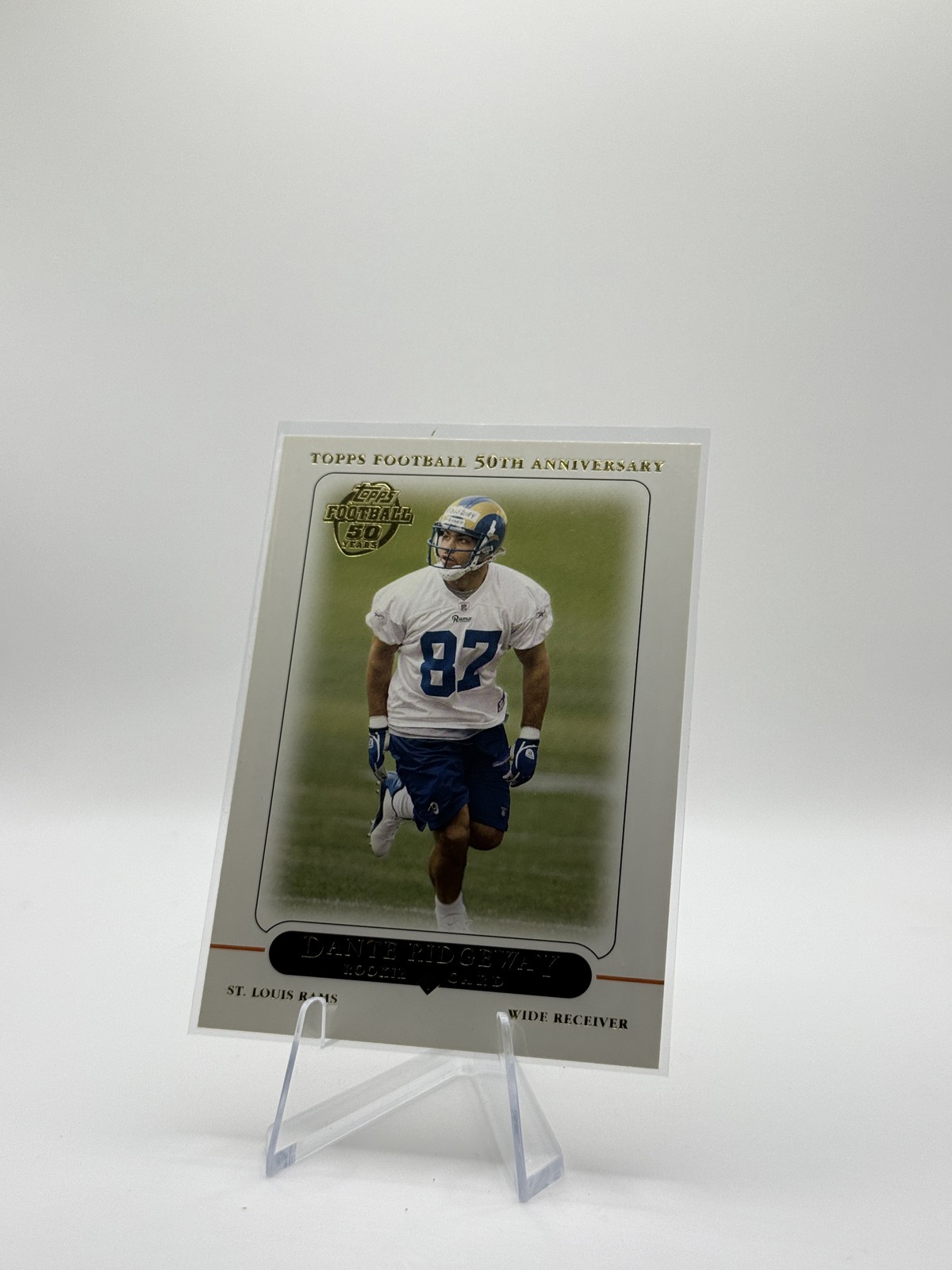 2005 Topps #372 Dante Ridgeway