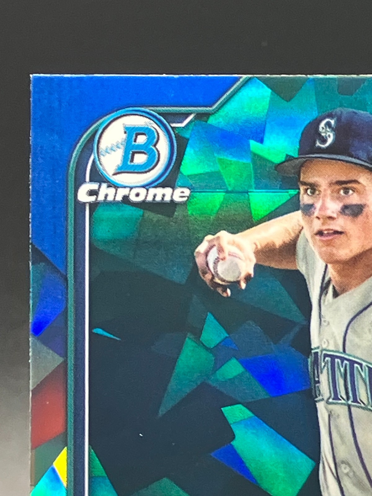 Cole Young 2022 Bowman Draft 1st Sapphire Refractor # BDC-112 Mariners