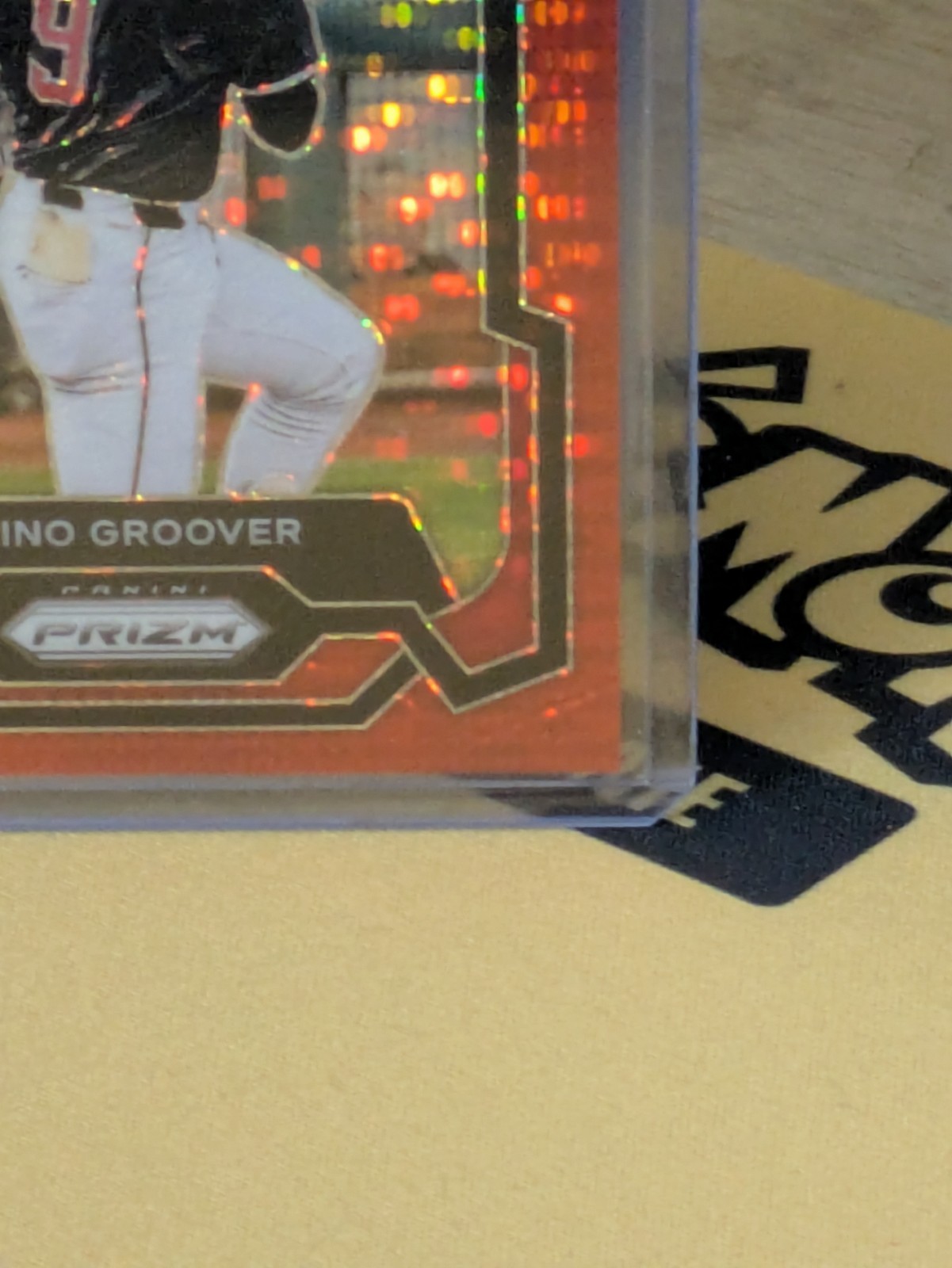 2024 Prizm Baseball Red Pulsar Refractor LuJames (Gino) Groover /399 RC