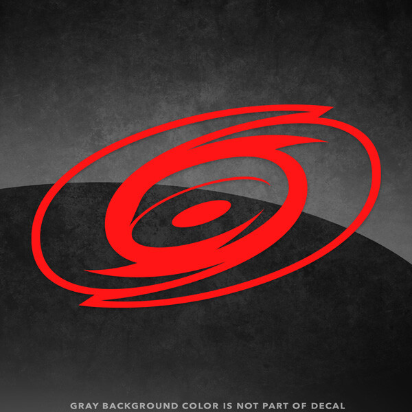 Carolina Hurricanes NHL Vinyl Decal Sticker – 4″ and Larger – 30+ Color Options