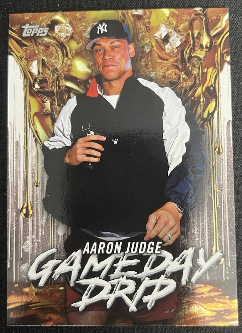2026 Topps Celebration Gameday Drip Aaron Judge #GD-7