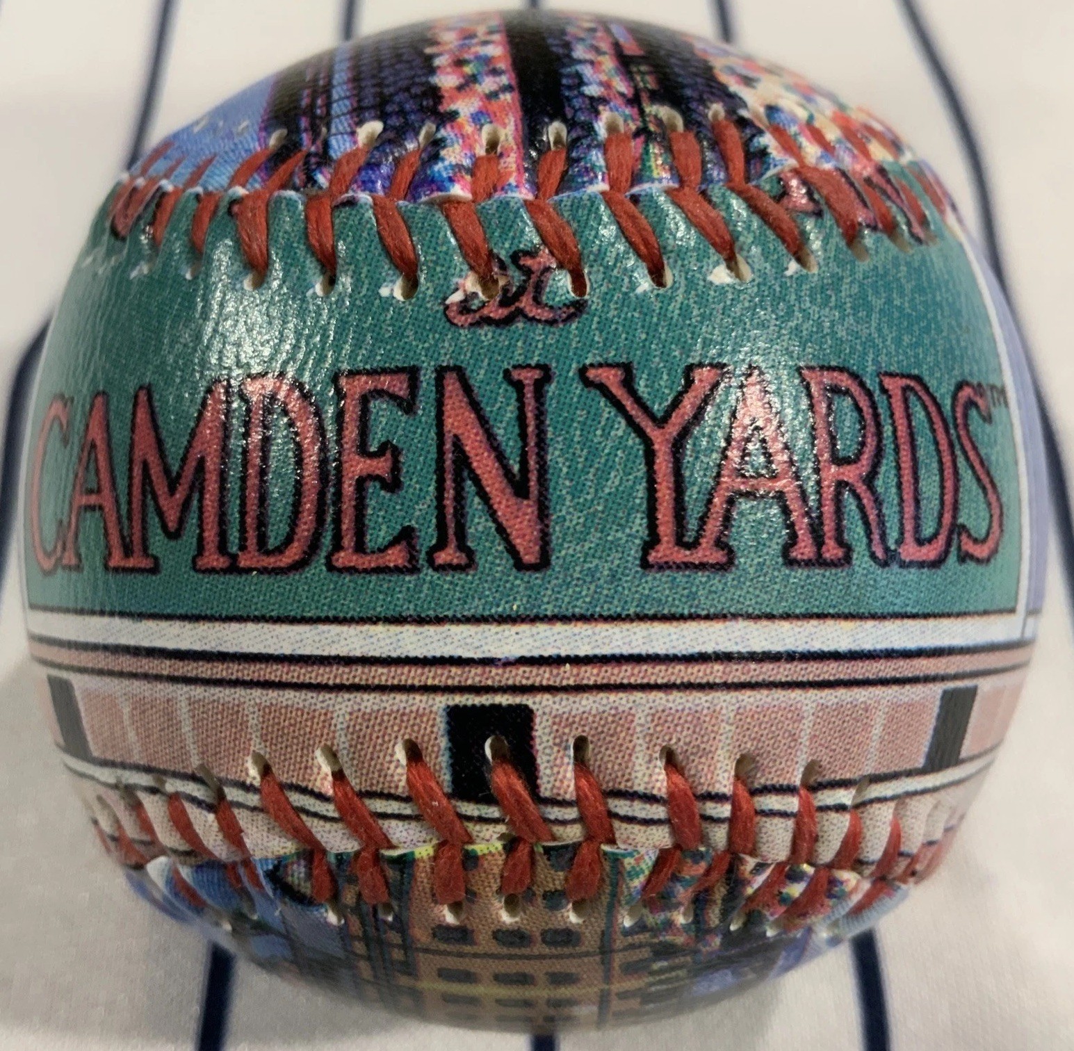 Unforgettaball 1997 Camden Yards Baltimore Orioles souvenir baseball ball