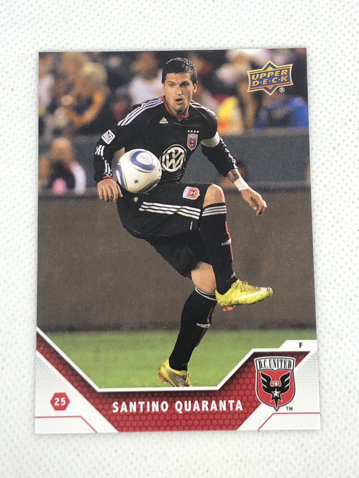 2011 Upper Deck MLS | #47 Santino Quaranta D.C. United | Base – Fresh!