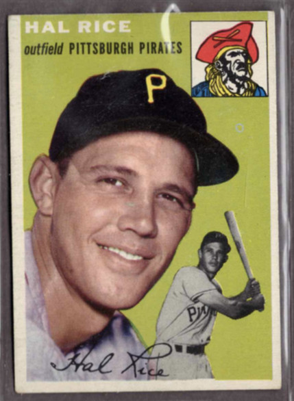 1954 Topps Set-Break # 95 Hal Rice EX-EXMINT *JAYSACE*