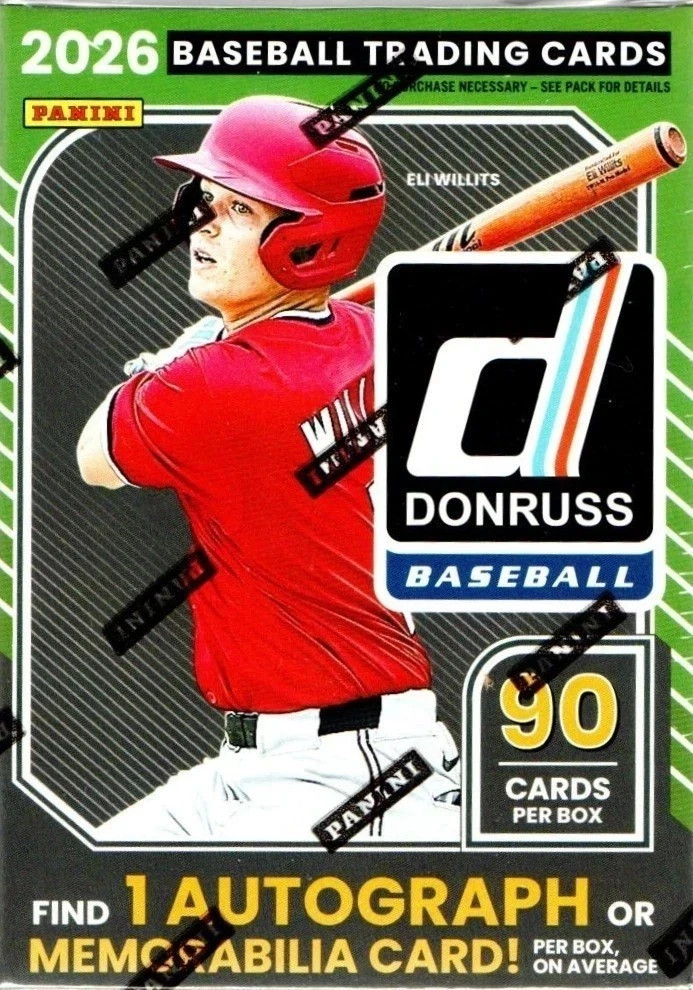 2026 Panini Donruss Baseball Factory Sealed Blaster Box