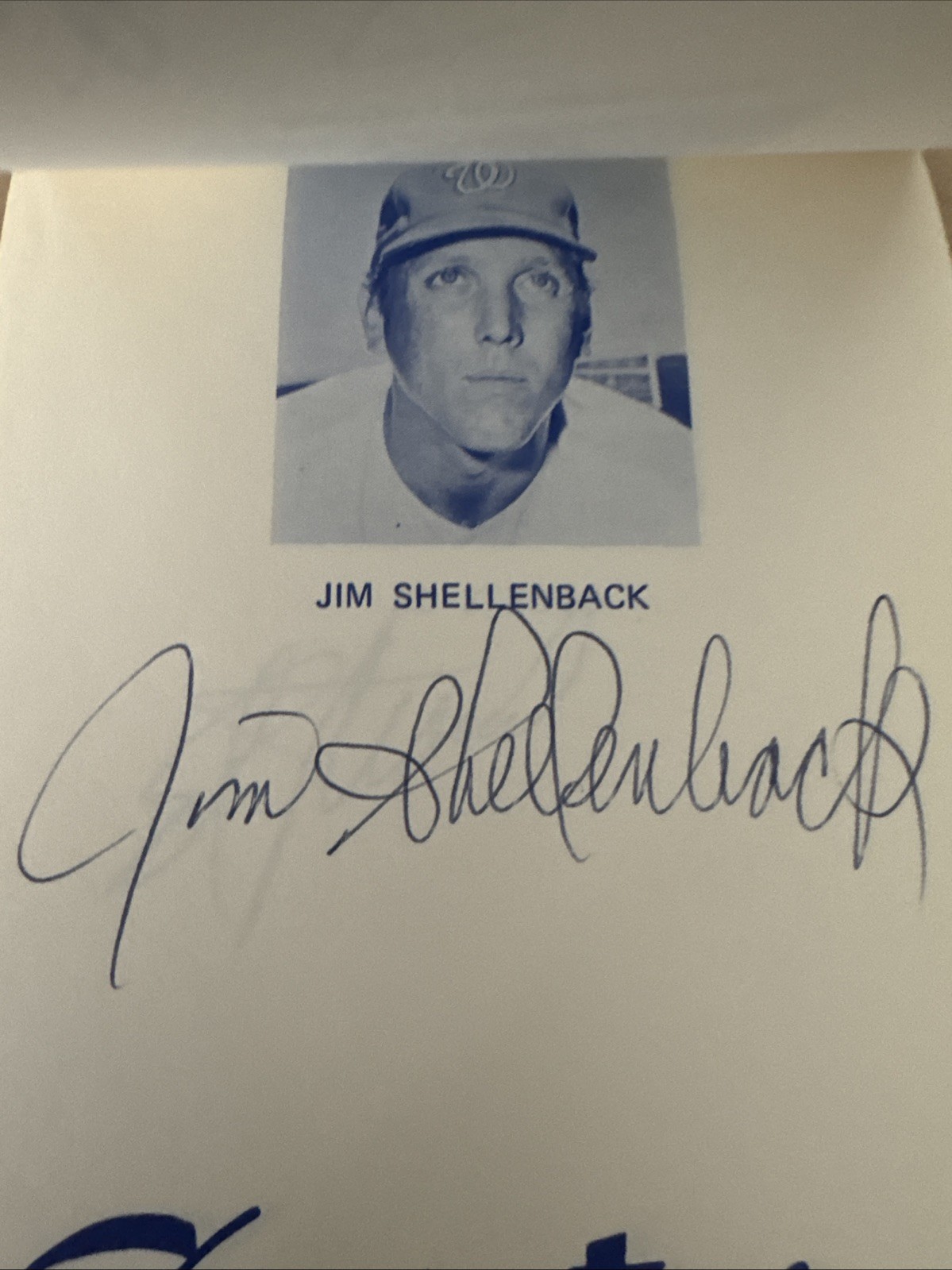 1970 Washington Senators Note Pad 20 AUTOGRAPHS John Roseboro Aurelio Rodriguez
