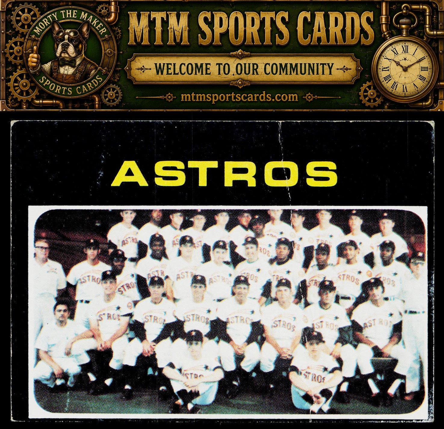 1971 Topps #722 Houston Astros