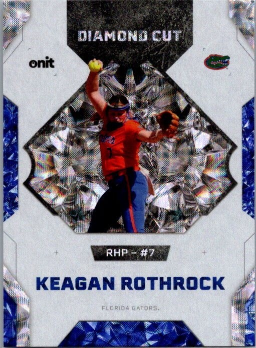 2026 ONIT NIL Florida Softball #DC-3 Keagan Rothrock Diamond Cut Kaleidoscope