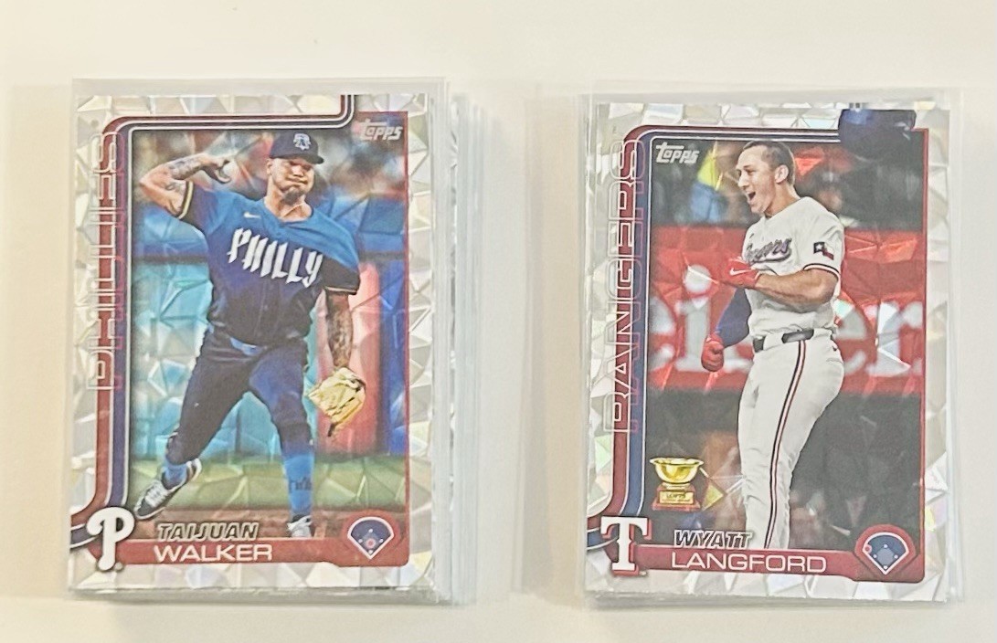 2025 Topps Series 2 Baseball Diamante Foil Parallels #351-550 You Pick RC’s Vets