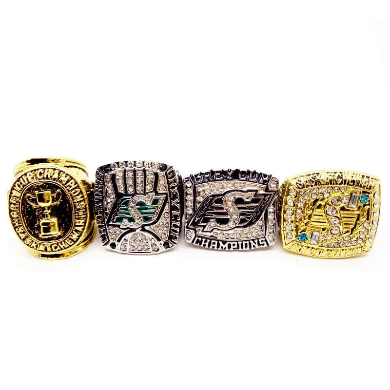 New Collection 4Pcs Saskatchewan Roughriders Professional Canadian Football Team