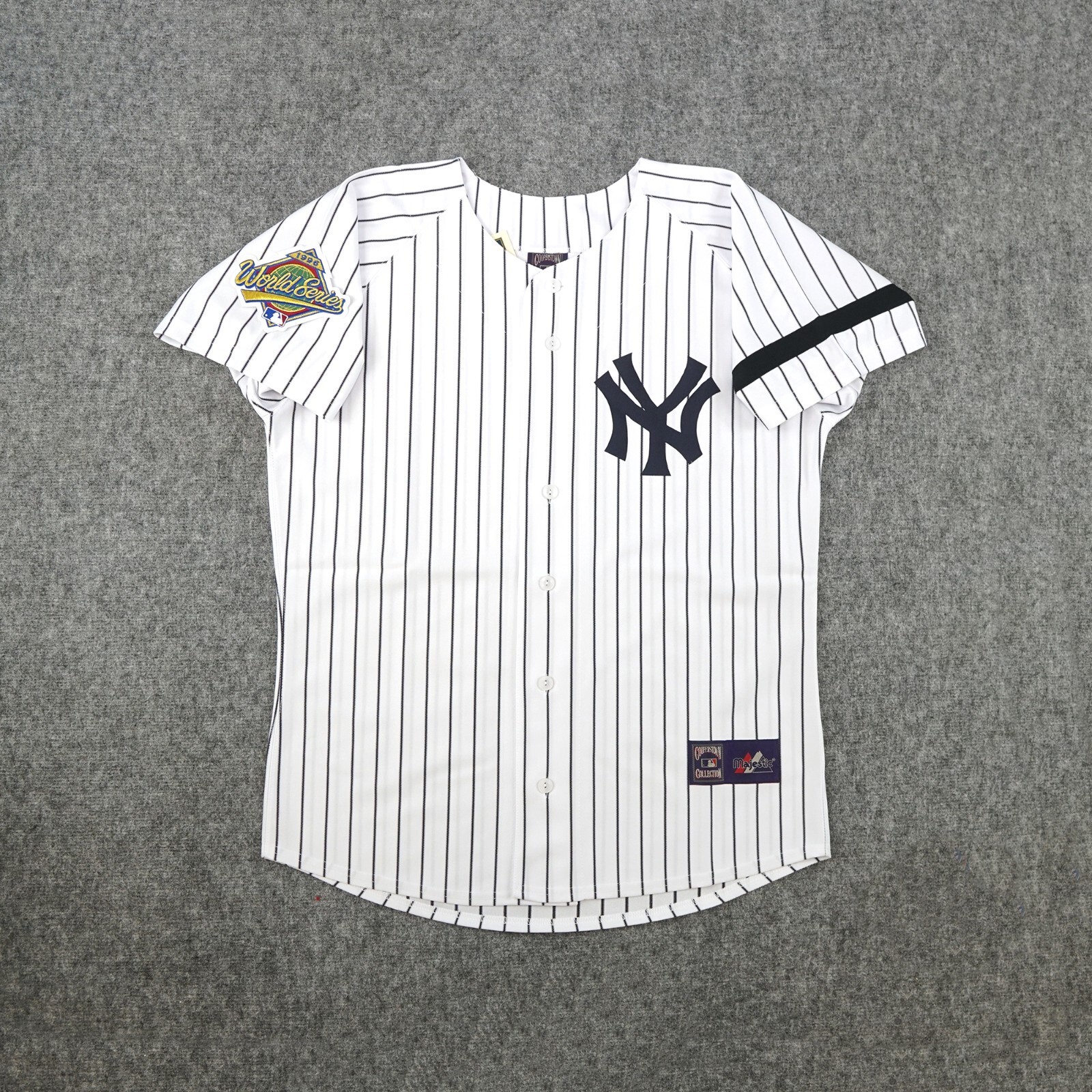 Derek Jeter 1996 New York Yankees World Series Men’s Home Cooperstown Jersey