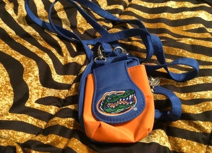 Florida Gators Purse Plus Touch Phone ID Wallet Charm 14 Gift Bag Compact Swamp