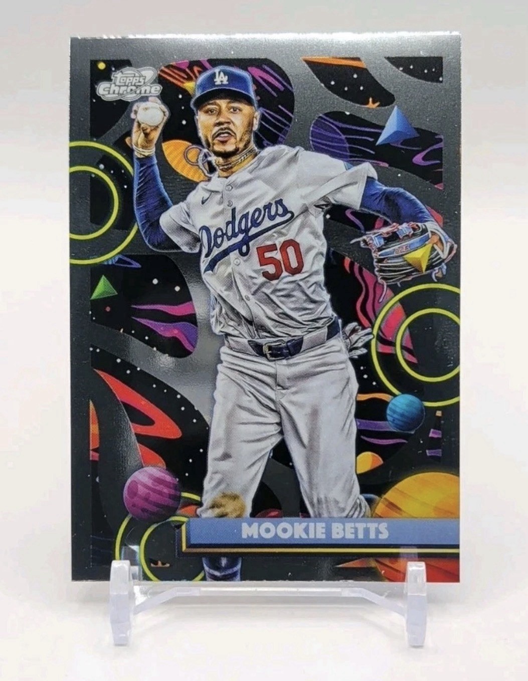2025 Topps Cosmic Chrome Mookie Betts Dodgers