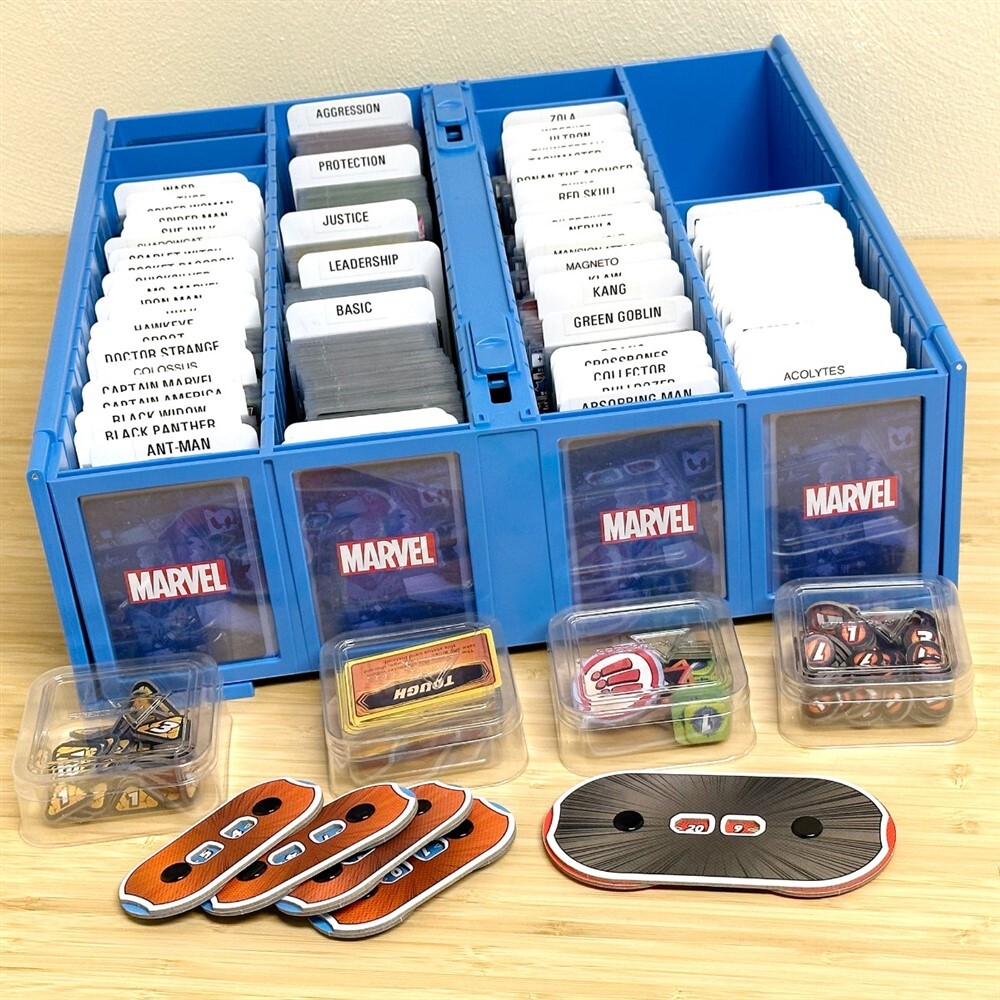 BCW Blue Plastic 3200 Count Collectible Baseball Trading Card Storage Bin