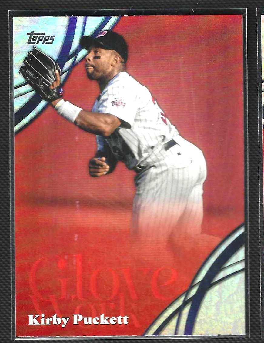 KIRBY PUCKETT 2025 Topps Series 2 #GW-49 Glove Work Twins