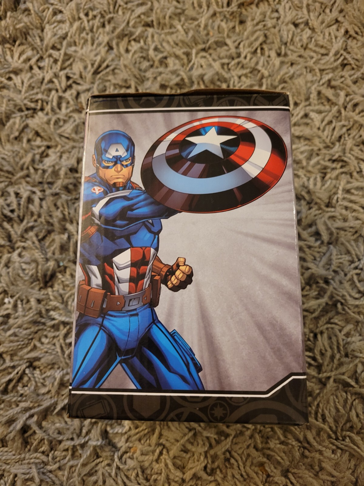 ROCHESTER RED WINGS MARVEL CAPTAIN AMERICA SGA BOBBLEHEAD!