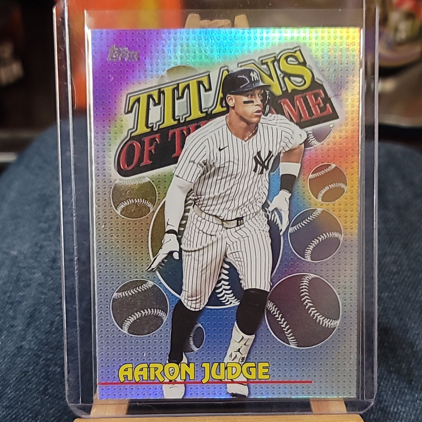 Topps 2026 Series 1 Titans of the Game Aaron Judge Yankees Baseball TOG-3