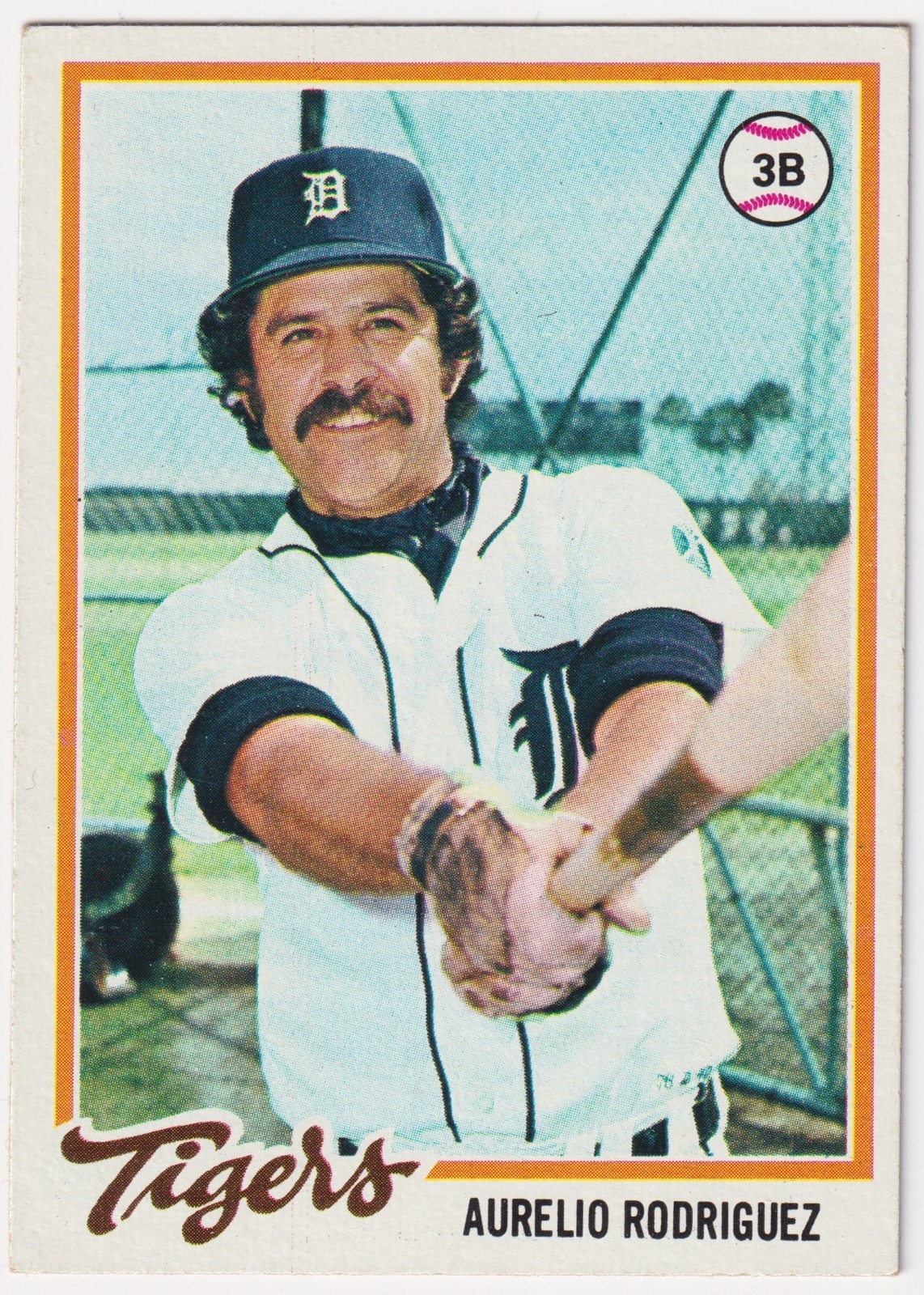 1978 Topps #342 Aurelio Rodriguez Detroit Tigers