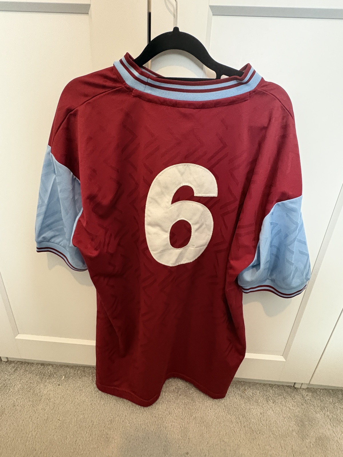 West Ham United Bobby Moore Testimonial Shirt Men’s XL Retro Score Draw 6
