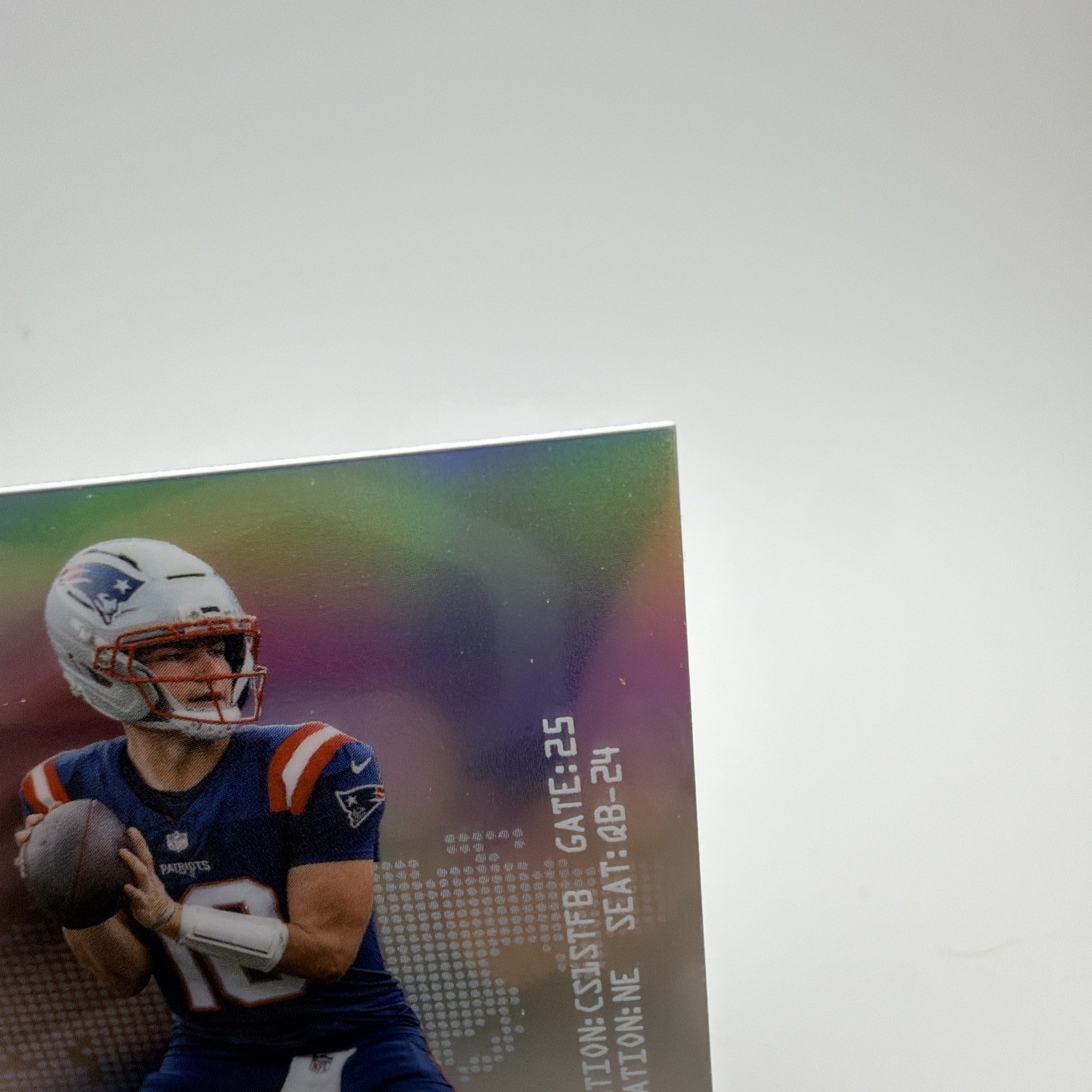 2025 Topps Signature Class – Drake Maye First Class FC-4 SSP/Case Hit