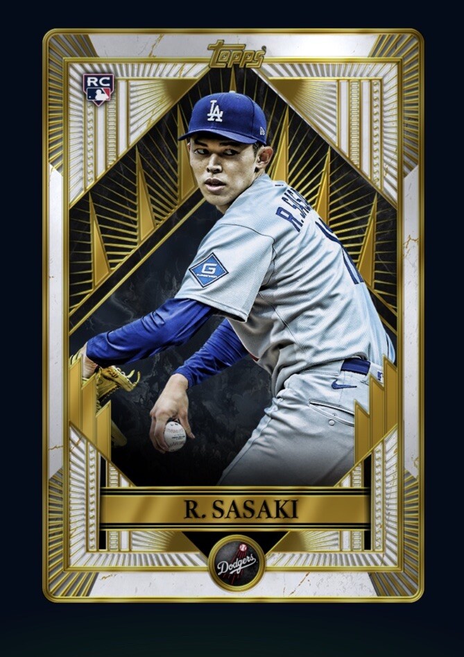 2025 MLB TOPPS Mystic Base Rookie RC – ROKI SASAKI (Topps MLB Bunt Digital card