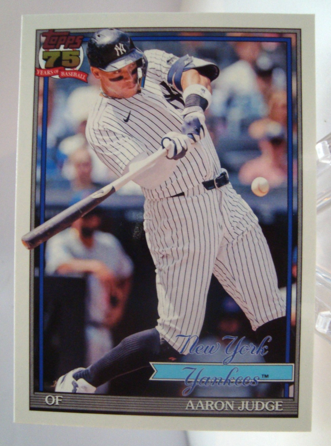 2026 Topps Series 1 Baseball AARON JUDGE 1991 Throwback T91-34