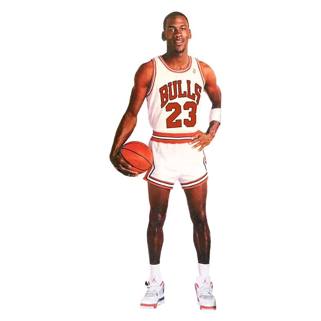 Michael Jordan Life-Size 6’6” Cardboard Cutout – Home Alone Style Prop