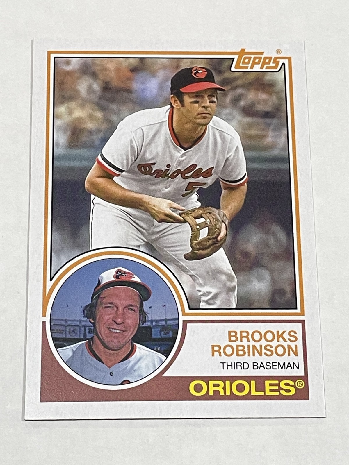 2021 Topps Archives Baseball #165 – Brooks Robinson – Baltimore Orioles