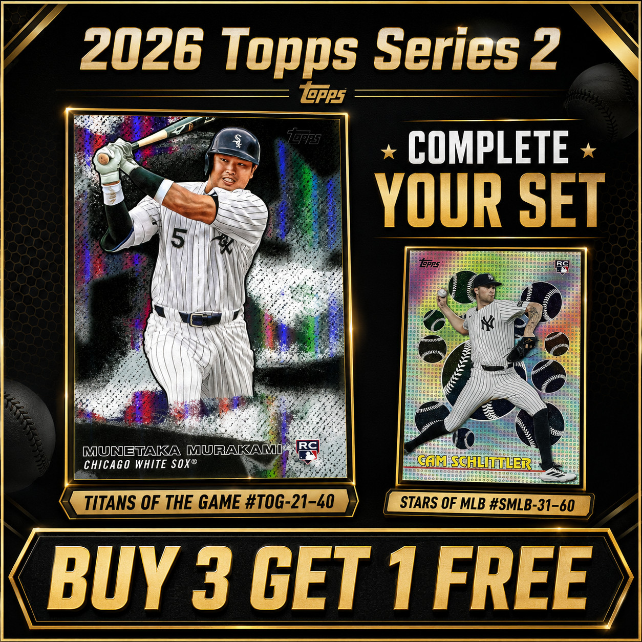 2026 Topps Series 2 Stars of MLB & Titans of the Game Inserts You Pick SMLB TOG