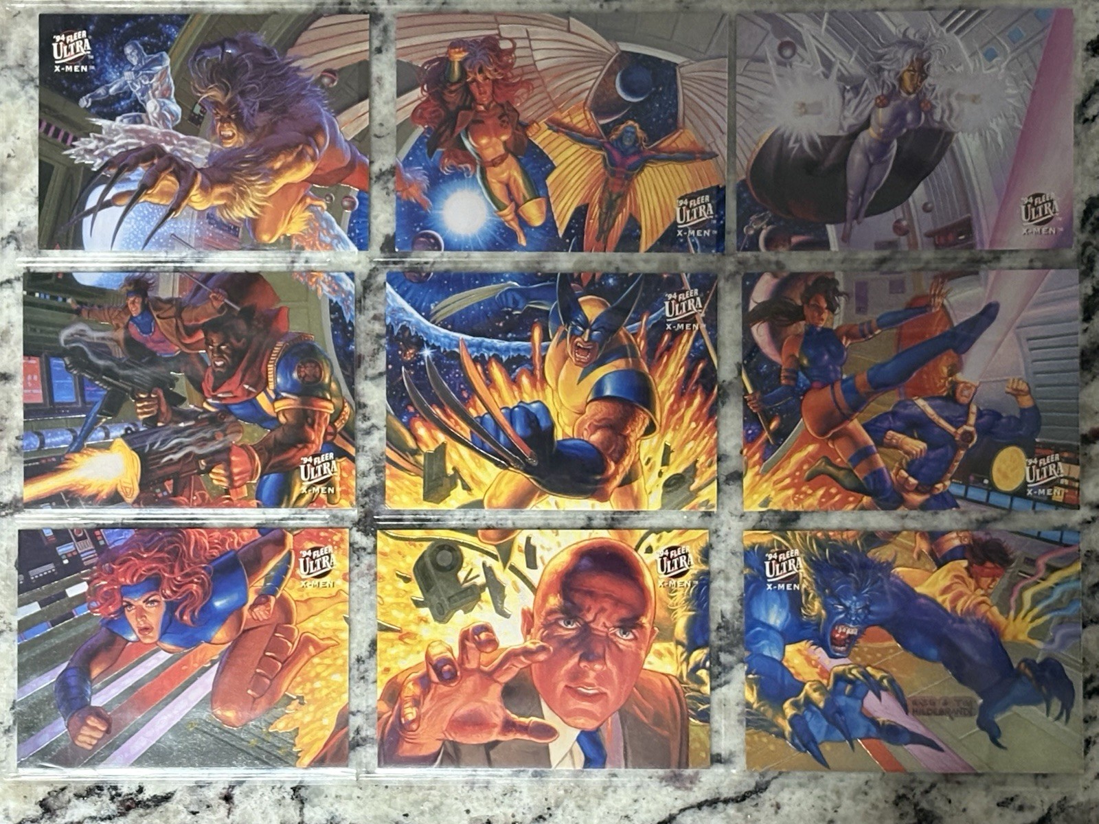 94 Fleer X-men Subset