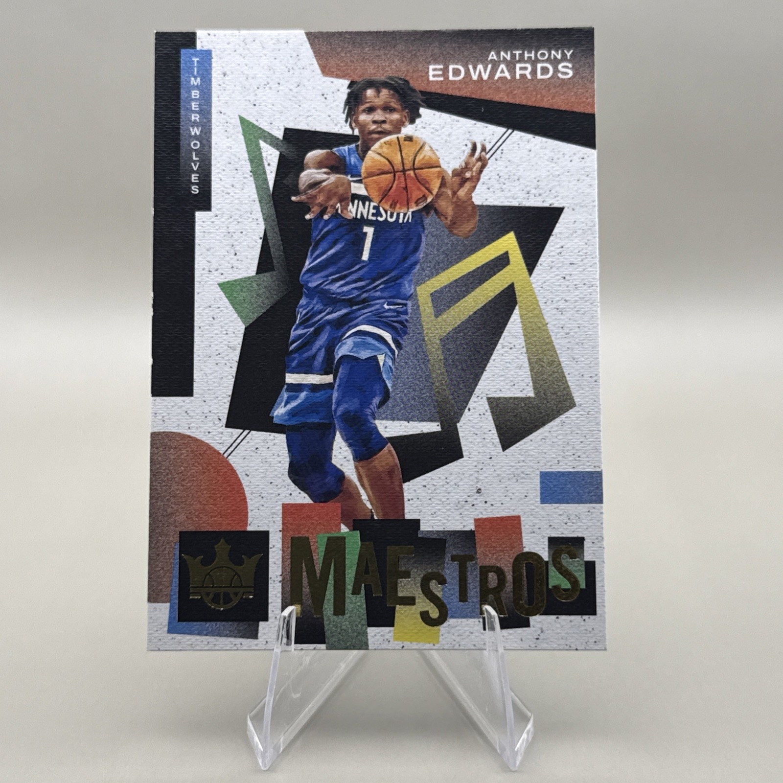 2021-22 Panini Court Kings – Maestros Anthony Edwards #15