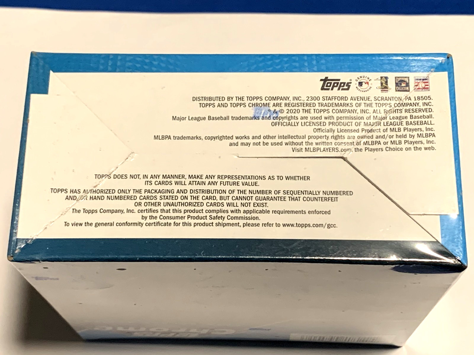 2020 Topps Chrome Update Series MLB Baseball Mega Box, New Factory Sealed Top RC