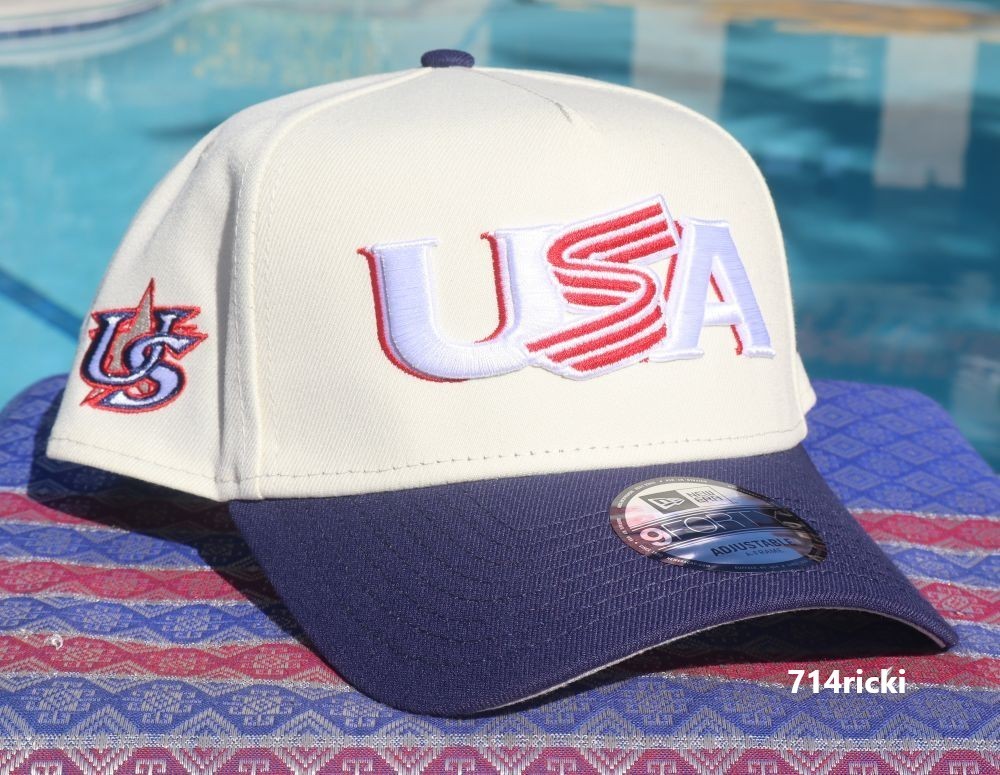 2026 WBC USA World Baseball Classic Snapback Hat New Era 9FORTY A-FRAME