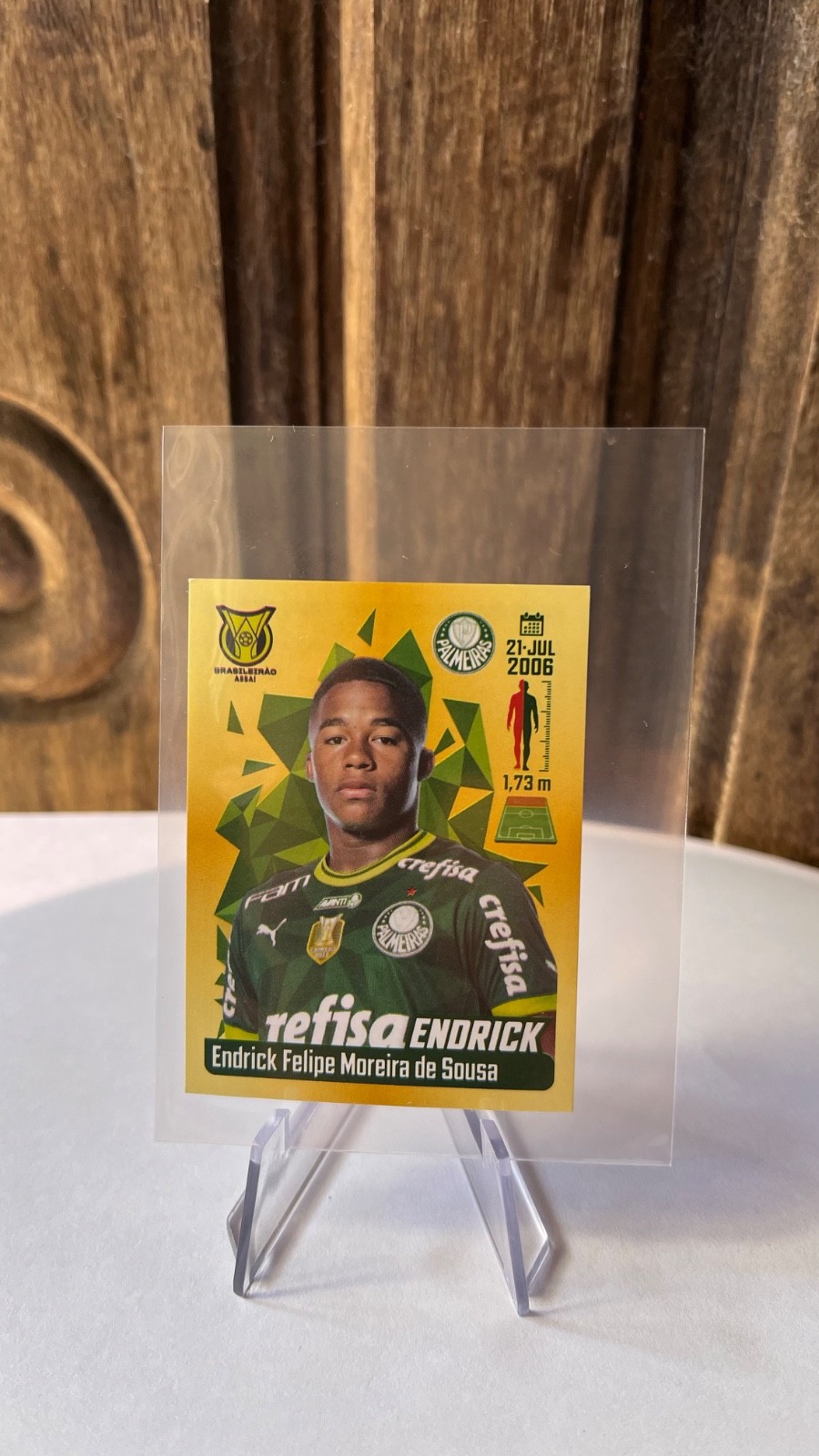 2023 Panini ROOKIE STICKER #14 ENDRICK Rookie Palmeiras