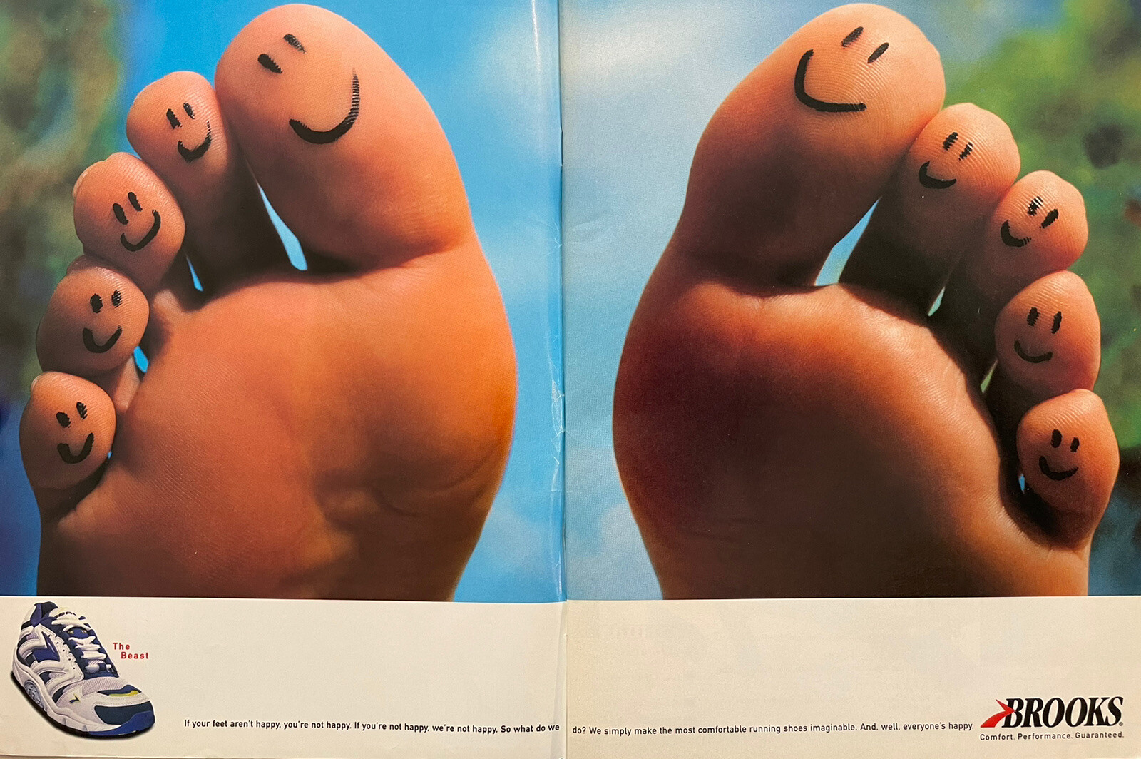1999 Running Times Magazine March Shoe Buyer Guide, Nike ad