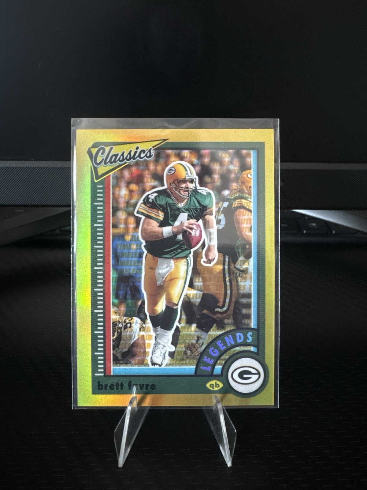 2022 Panini Classics – Legends Brett Favre #104 Timeless Tributes Premium…