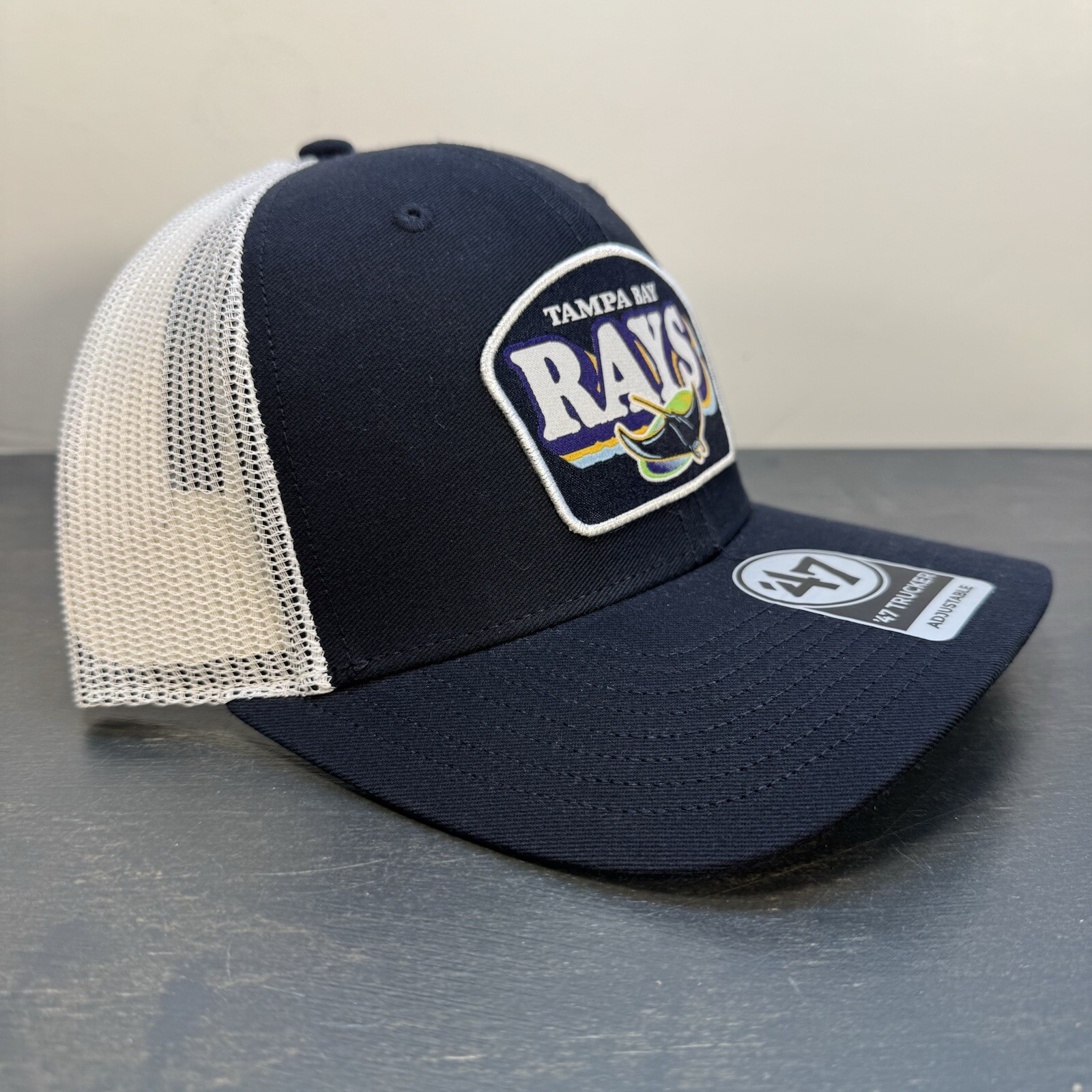 Tampa Bay Rays MLB ’47 Brand Snapback Adjustable Trucker Hat/Cap ⚾️