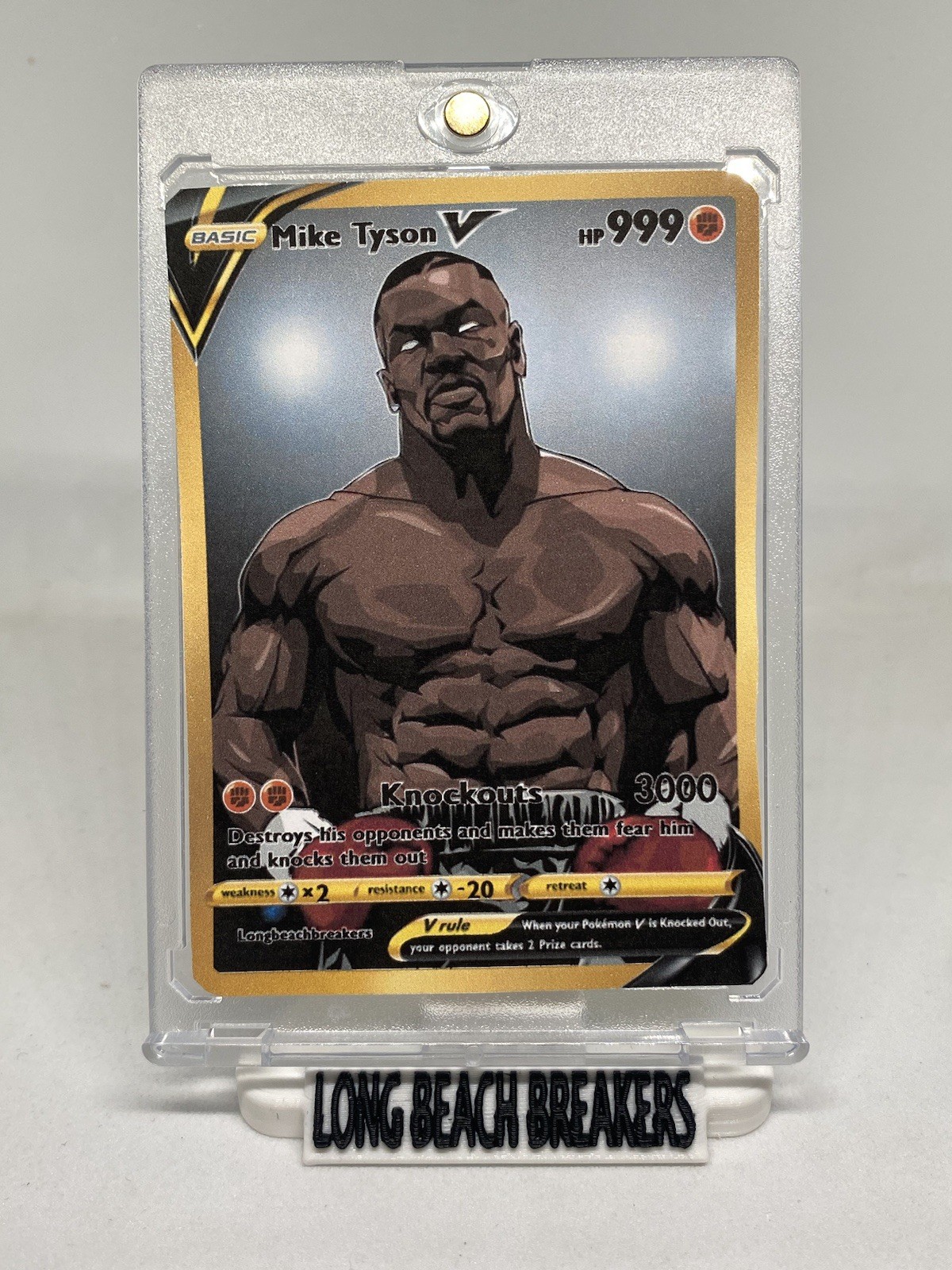 Mike Tyson Pokémon Card Full Art