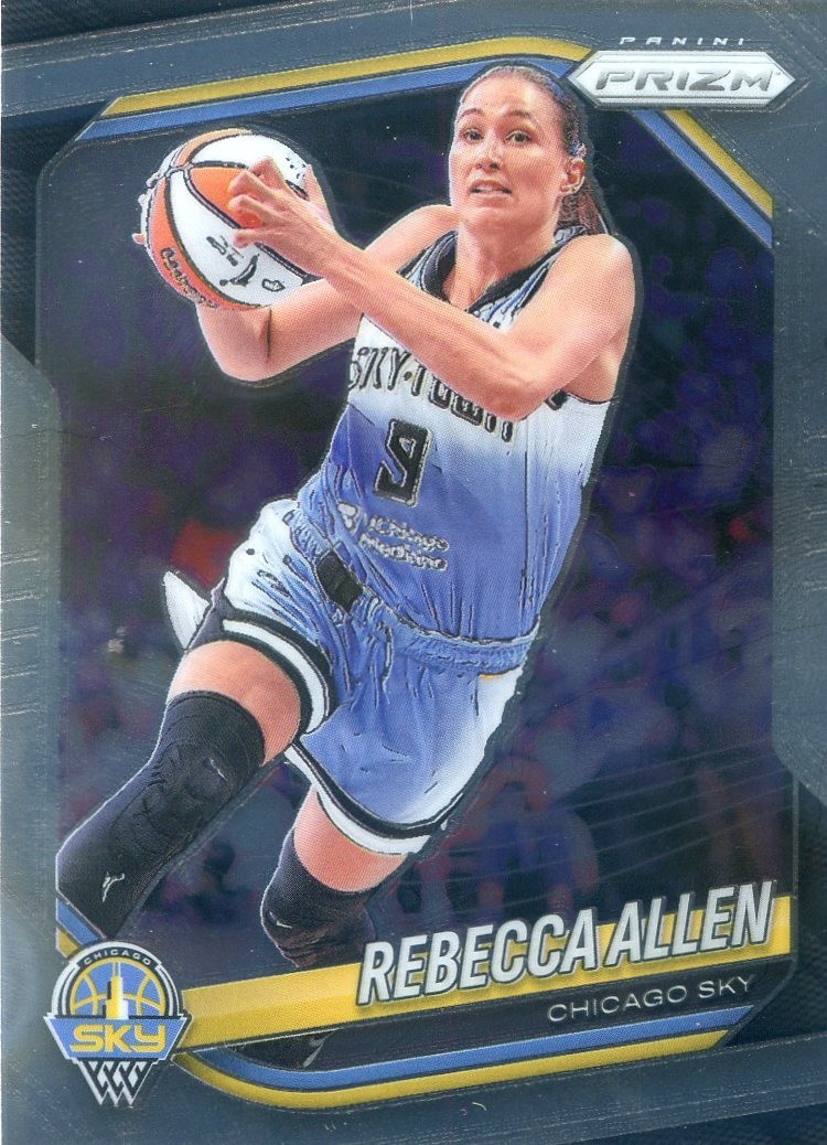 2025 Panini Prizm WNBA REBECCA ALLEN #67 Base Card SKY