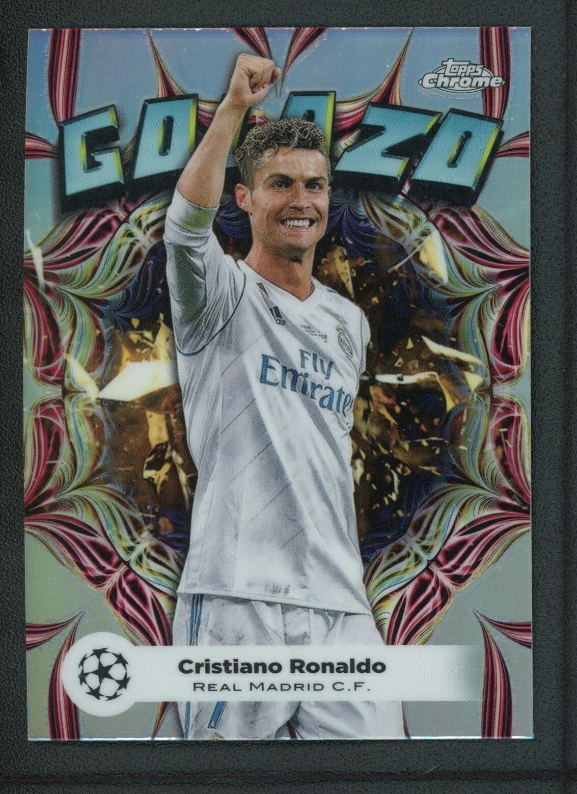 2024 CRISTIANO RONALDO TOPPS CHROME UEFA CHAMPIONS LEAGUE GOLAZO